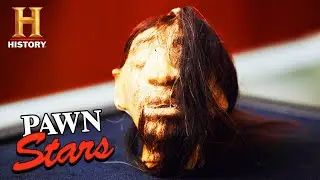 FREAKY Shrunken Head is a DEAD RINGER for Chumlee (Season 18) | Pawn Stars