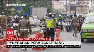 PSBB Tangerang Berlaku, Beberapa Pengemudi Belum Ketahui Peraturan PSBB