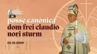 ✨ TBT da F&eacute;: A emocionante posse de Dom Frei Cl&aacute;udio Nori Sturm em Patos de Minas
