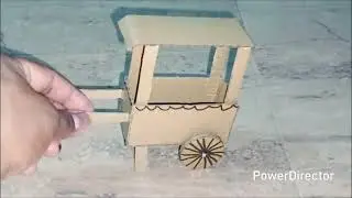Mini Ice Cream 🍦 Popcorn 🍿 Box Cycle Made from Cardboard | Amazing DIY