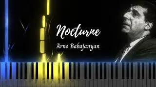 #14 Nocturne - Arno Babajanyan | Piano Tutorial | 50 Notaneri Girq