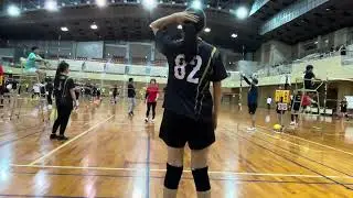 2025.6.29 長崎市大会　TSVC  vs  Pegasus  1セット目