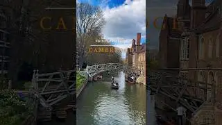Mathematical Bridge 📍Cambridge 📍#cambridge #bridge #architecture