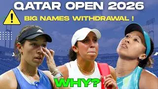 WHAT'S HAPPENING? Pegula, Osaka, Keys Lead Growing Withdrawal List Ahead of the Qatar Open 2026!