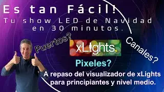 Es tan f&aacute;cil. Tu show LED de Navidad en 30 minutos.