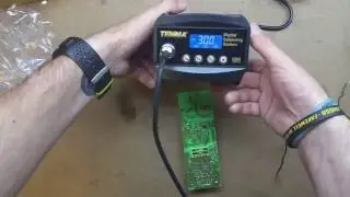 Tenma digital soldering station unboxing.