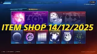 Rocket League item shop 14/12/2025