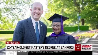82-year-old gets Master's Degree at Samford