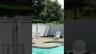 Box-style vinyl fencing that meets pool safety codes AND elevates your backyard!