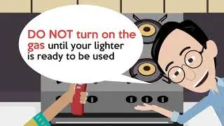 Safety at Home: Use a gas stove properly