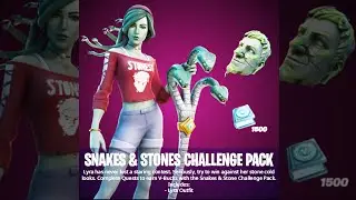 *NEW* Fortnite Sticks & Stones Challenger Pack - *FREE VBUCKS Included* #Shorts