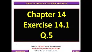 Math 11, Chp 14, Exercise 14.1, Q.5