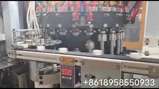 High speed cap compression molding machine #capcompressionmachine #capmachine #bottlecap #capmould