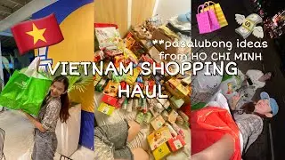 Vietnam Solo Travel 09 🇻🇳 PASALUBONG IDEAS from HO CHI MINH (shopping haul) 💸