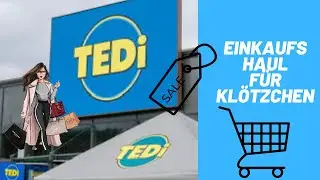 TEDY & KIK Haul fürs Klötzchenbasteln #klötzchenmann#basteln #diyprojects#raysin