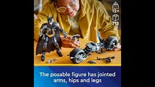 Конструктор LEGO DC Batman и мотоцикл Bat-Pod.