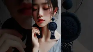 Colorful Creation Fabric Drop Earring Ideas Diy Jewellery Design Haul Fashion Jewelry Inspiration