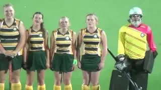 🇿🇦 South African National Anthem on Egyptian Soil 🇪🇬 | Port Said Hockey Festival 2025 #shorts