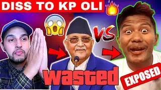 NEPALI RAPPER DISSED KP OLI & ALL POLITICIANS SO BAD😱Pu lami -Nepal ko Neta REACTION🔥INSANE EXPOSED😳