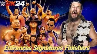 WWE 2K24 Entrances/Signatures/Finishers: Cameron Grimes