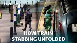 Huntingdon train stabbing: 'Heroic' staff member remains in life-threatening condition | ITV News