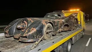 Abandoned Car Restoration ASMR | Full Engine Rebuild & Paint Job (No Music)