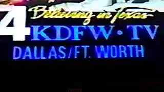KDFW-TV On-Screen Station ID (Feburary 1990)