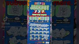 Nice Win!!! 🤑Triple Jackpot 777 NY Scratch Off - New York Lottery