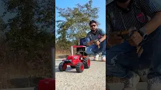 Распаковка трактора Mahindra #тренды #шорты
