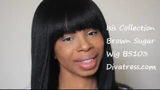 My unbiased Isis Collection Brown Sugar Wig BS103 review for Divatress.com