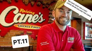Collecting ALL The Fast Food Hats | [Part 11  Cane's] #vlog #fastfood #Canes