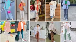 تنسيقات العيد و الصيف مختلفة قمة الأناقة ✨️ موضة الصيف محجبات 2023 hijab style