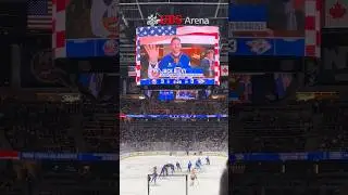 Олимпийский чемпион Джек Алекси на матче хоккейной команды &laquo;Нью-Йорк Айлендерс&raquo; на арене UBS Aren...