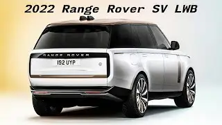 2022 Range Rover SV Serenity LWB in Icy White Color