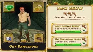 Temple Run 2 | Lost Jungle And Guy Dangerous Daily Quests