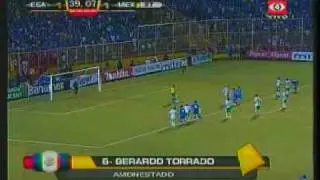 El Salvador vs Mexico --Segundo Gol ELISEO QUITANILLA-- 6.6.2009  WCQ2010