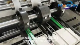 3D Box Folding Machine Full Demo | High-Speed Automatic Packaging Box Production