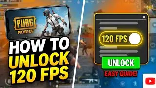 Unlock PUBG Mobile 120FPS 😱 | Ultra Smooth Gameplay (NEW Method!) #bgmi #pubgmobile #pubgmobile120fp