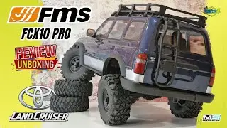 🔰Unboxing & Review🔰⚡FMS Toyota Land Cruiser LC80 PRO⚡💥Crawler rc 1/10💥