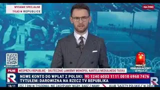 Informacje Telewizja Republika 30.01.2026 godzina 16:00