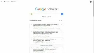 How to get references from google scholar