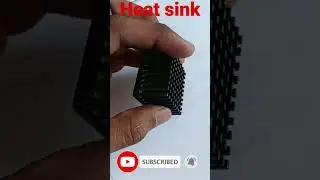 Universal Aluminium Heat sink #electronics #shorts