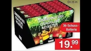 Nordlicht Feuerwerk Zimmermans Crackling Monster