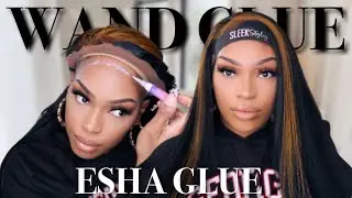 Esha Wand Glue Review + Janet Collection Wig Install | TyeStylez