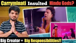 Carryminati Insulted Shri Ram?Carryminati MeTube Space Video Reaction|Carryminati New Video Reaction