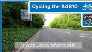 Cycling up the A4810