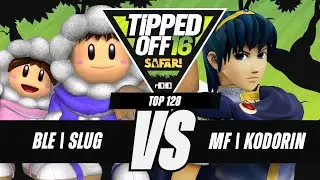 Tipped Off 16: Safari - BLE | SluG (ICs) vs MF | KoDoRiN (Marth) - SSBM Singles Top 128 WR1