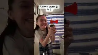 Air horn prank on wife#prank #airhornprank