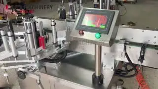 Automatic Corner Wrap Labeling System For Box  #labelmachine  #equipment  #auto
