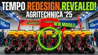 Компания V&auml;derstad представляет на выставке Agritechnica 2025 обновленную высевающую секцию Tempo